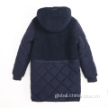 Girls Jackets Girl's long warm winter jacket Factory